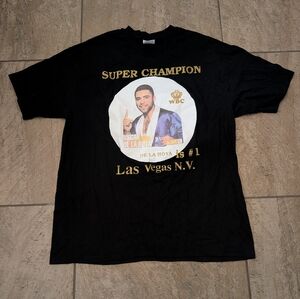 Oscar De La Hoya Shirt Vintage Size XL Rare